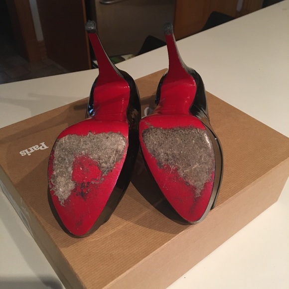 Christian Louboutin lady peep 150 Parent 37.5 - Picture 3 of 5